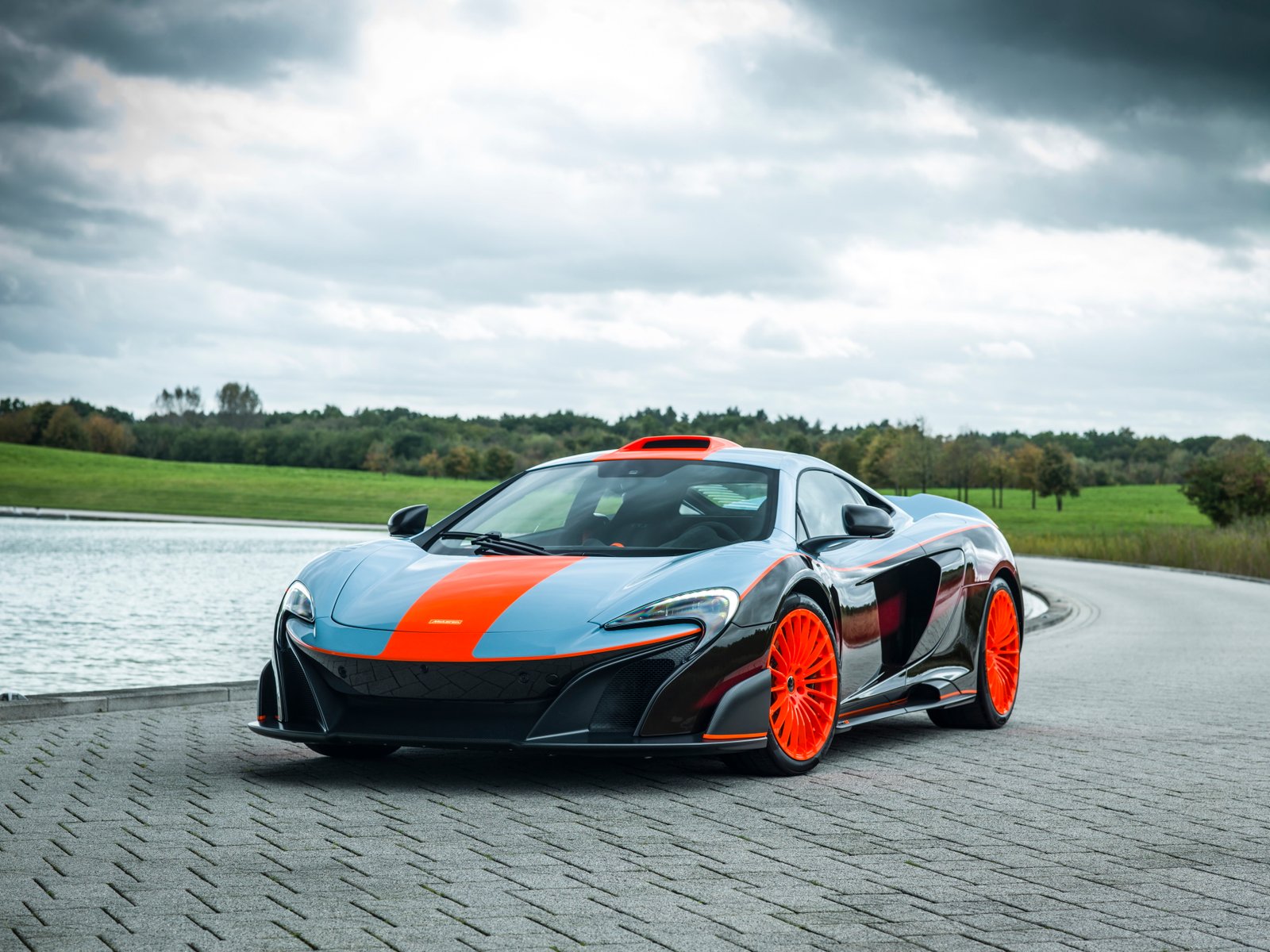 McLaren MSO LT Gulf Racing Theme 2k 4k 5k 8k