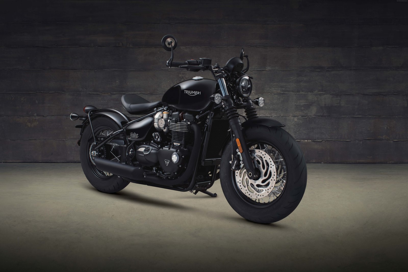 Bikes Triumph Bonneville Bobber motorcycle mode of transportation 2k 4k 5k 8k