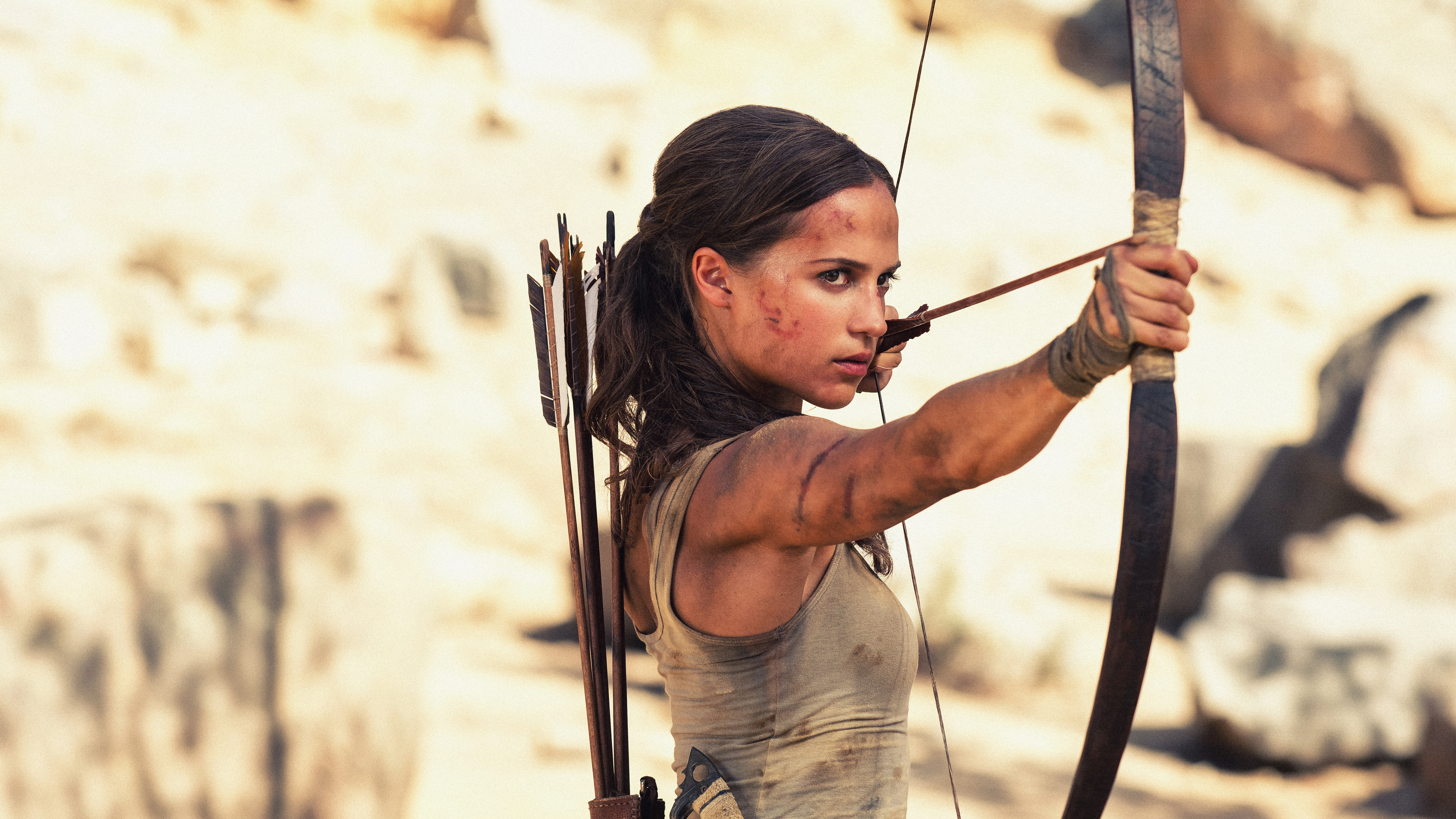 Alicia Vikander Tomb Raider 2k 4k 5k 8k