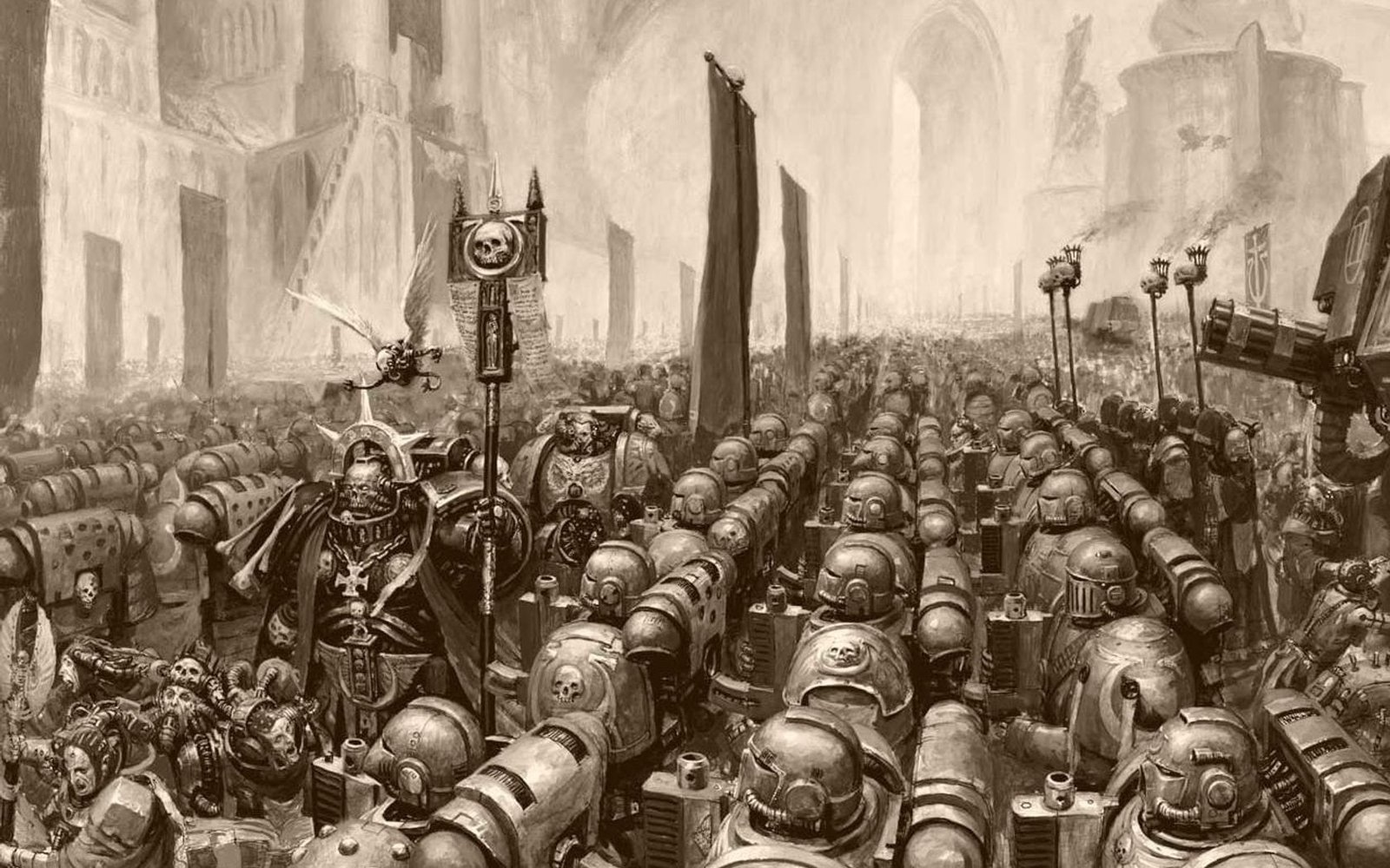 space marines We are Legion Abstract Other HD Art ultramarines 2k