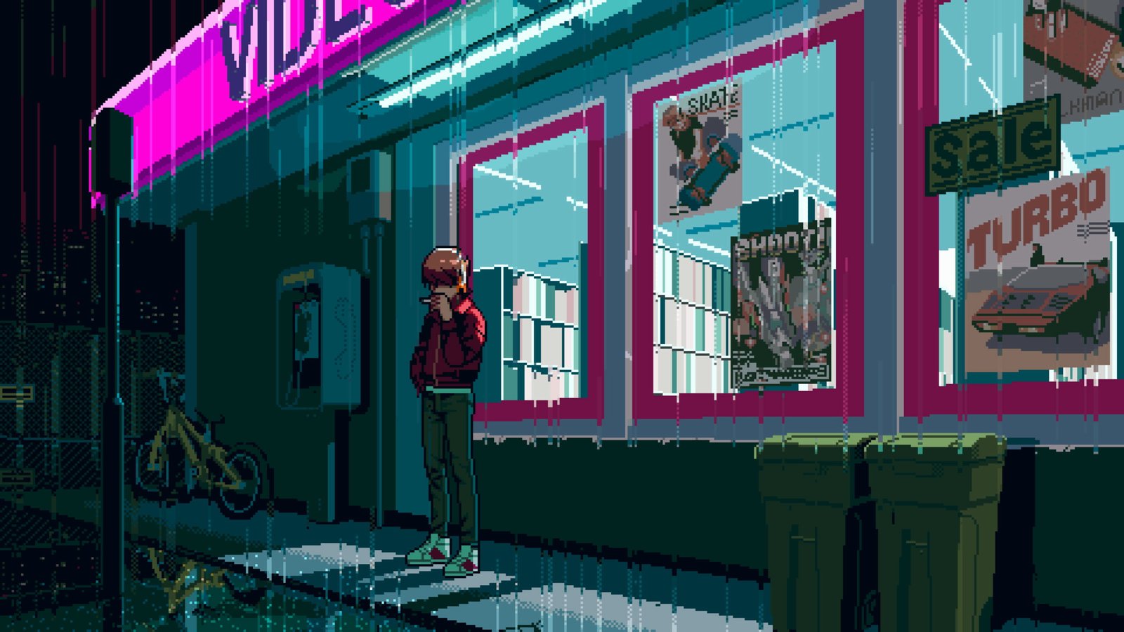 s pixel art Retro style Hi Bit Studios video game 2k