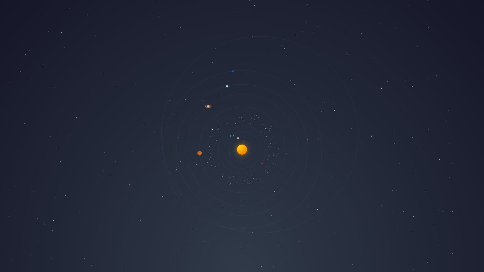 Solar System abstract space planet astronomy no people night 2k