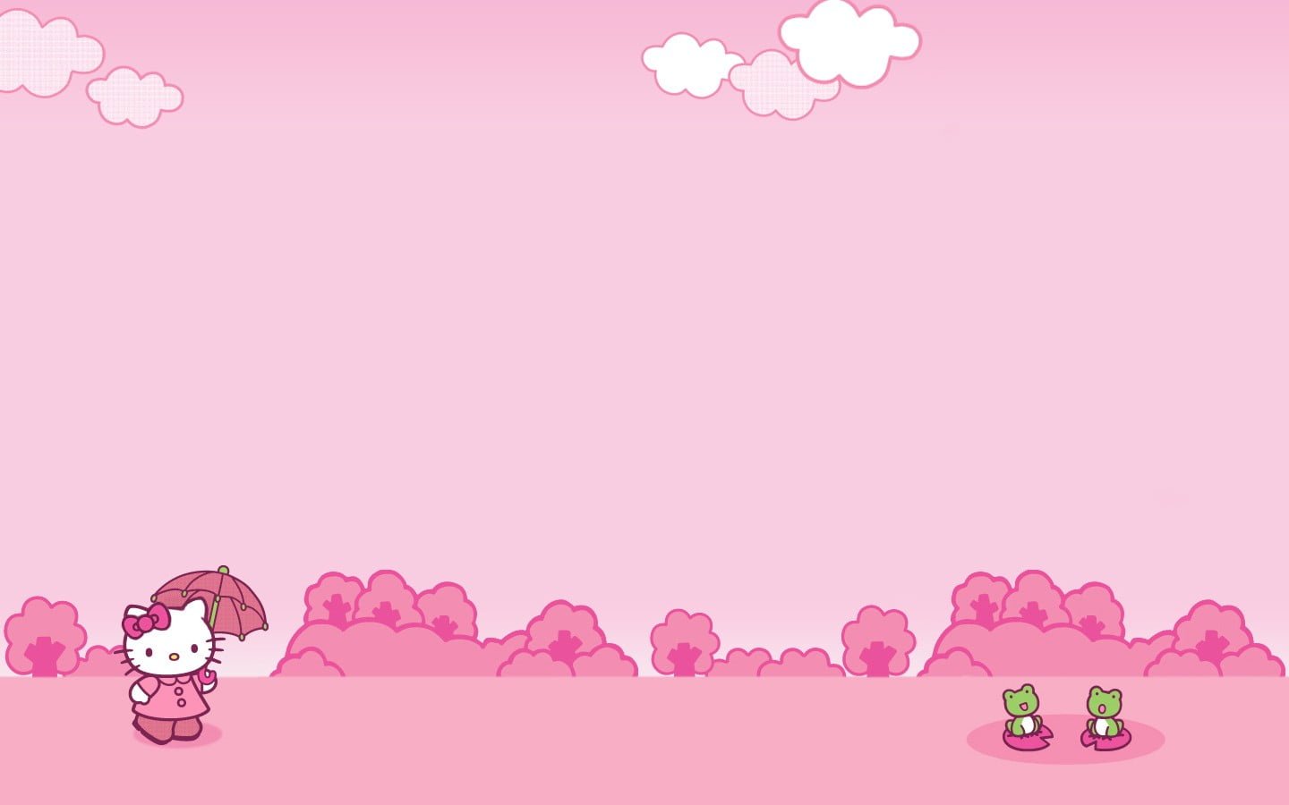 Hello Kitty wallpaper pink color large group of objects background