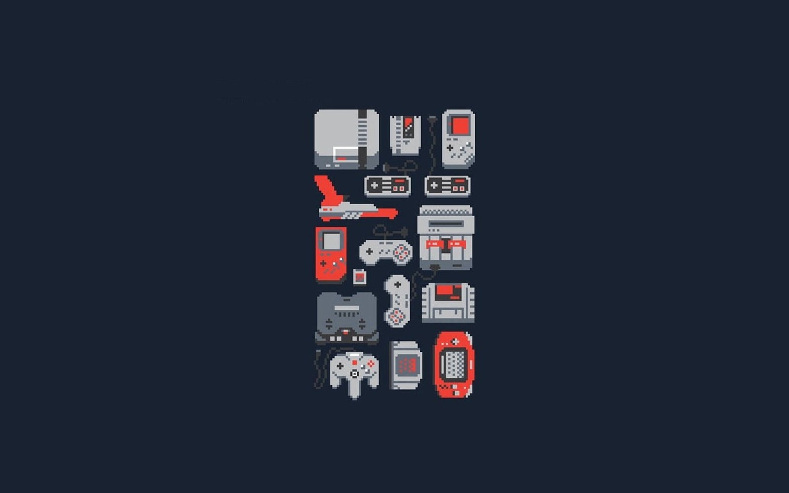 game consoles illustration video games Nintendo Entertainment System 2k