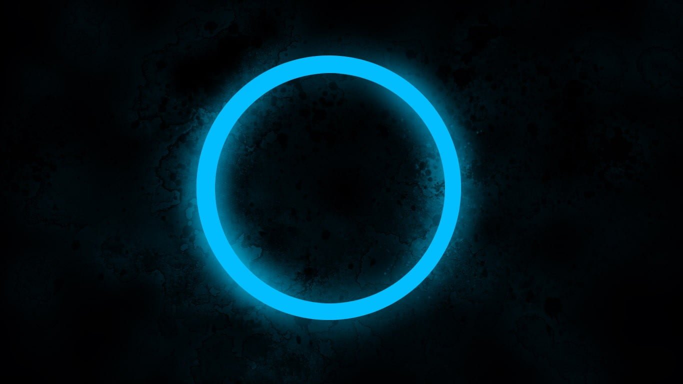 round blue hole illustration circle web design artwork digital art