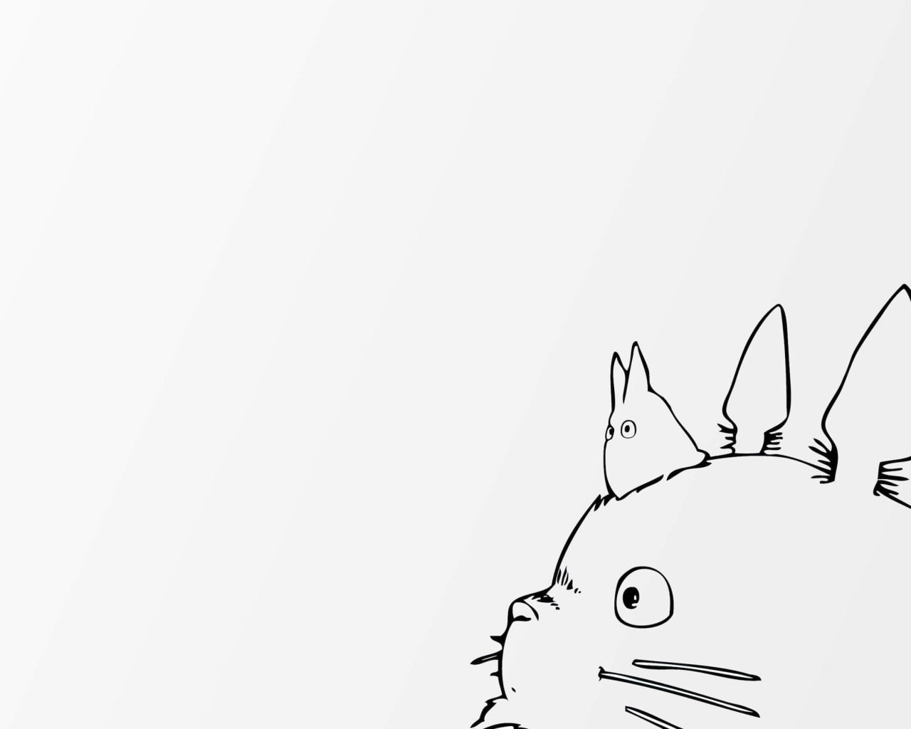 My Neighbor Totoro Studio Ghibli anime copy space no people