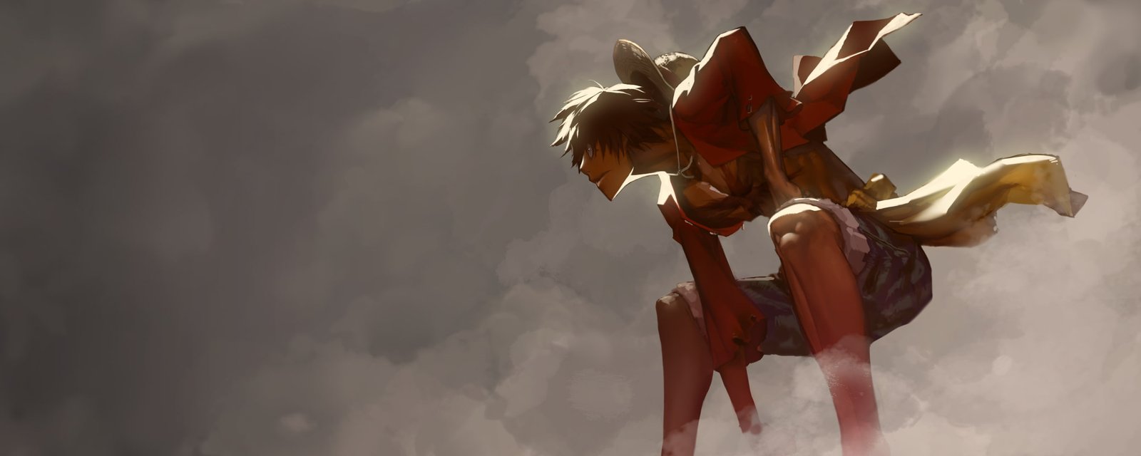 Anime One Piece Monkey D Luffy 2k