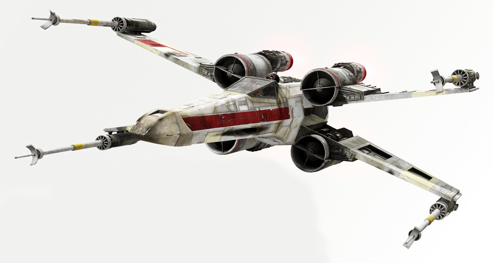Starfighter Rebel Alliance wing white background military 2k 4k 5k 8k
