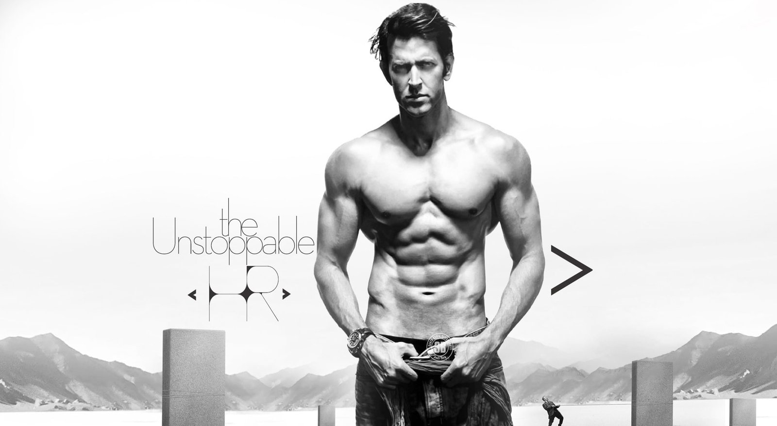 Hrithik Roshan Movies Others Sexy black and white Monochrome 2k