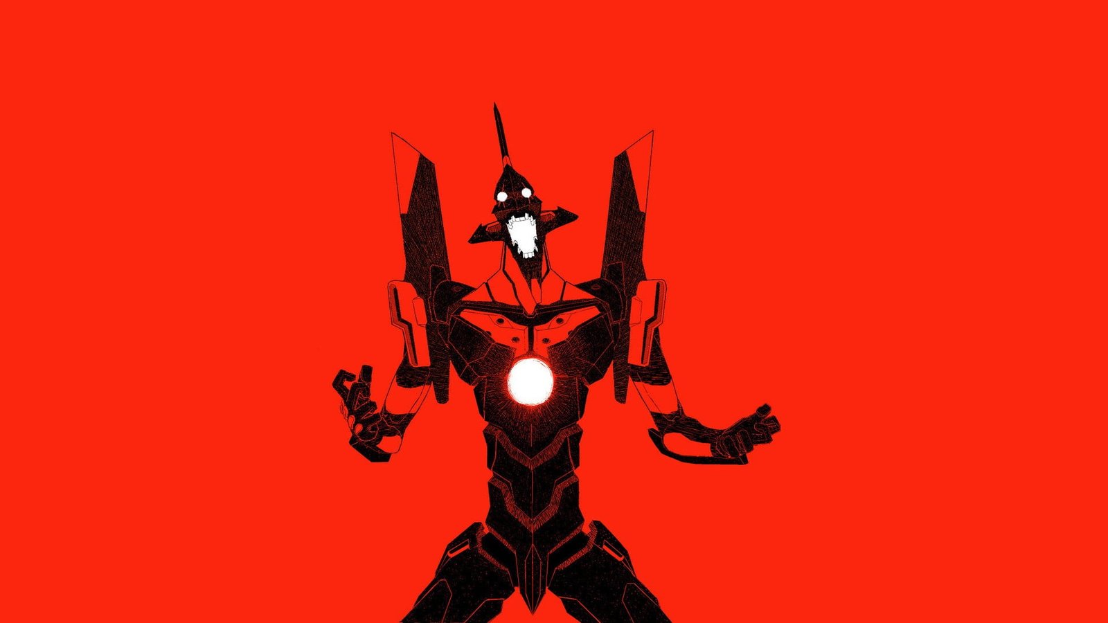 Neon Genesis Evangelion wallpaper robot EVA Unit 01 anime 2k