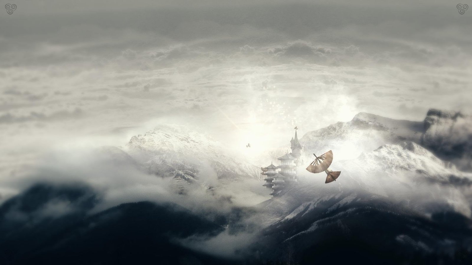 white clouds Avatar The Last Airbender sky nature adventure 2k