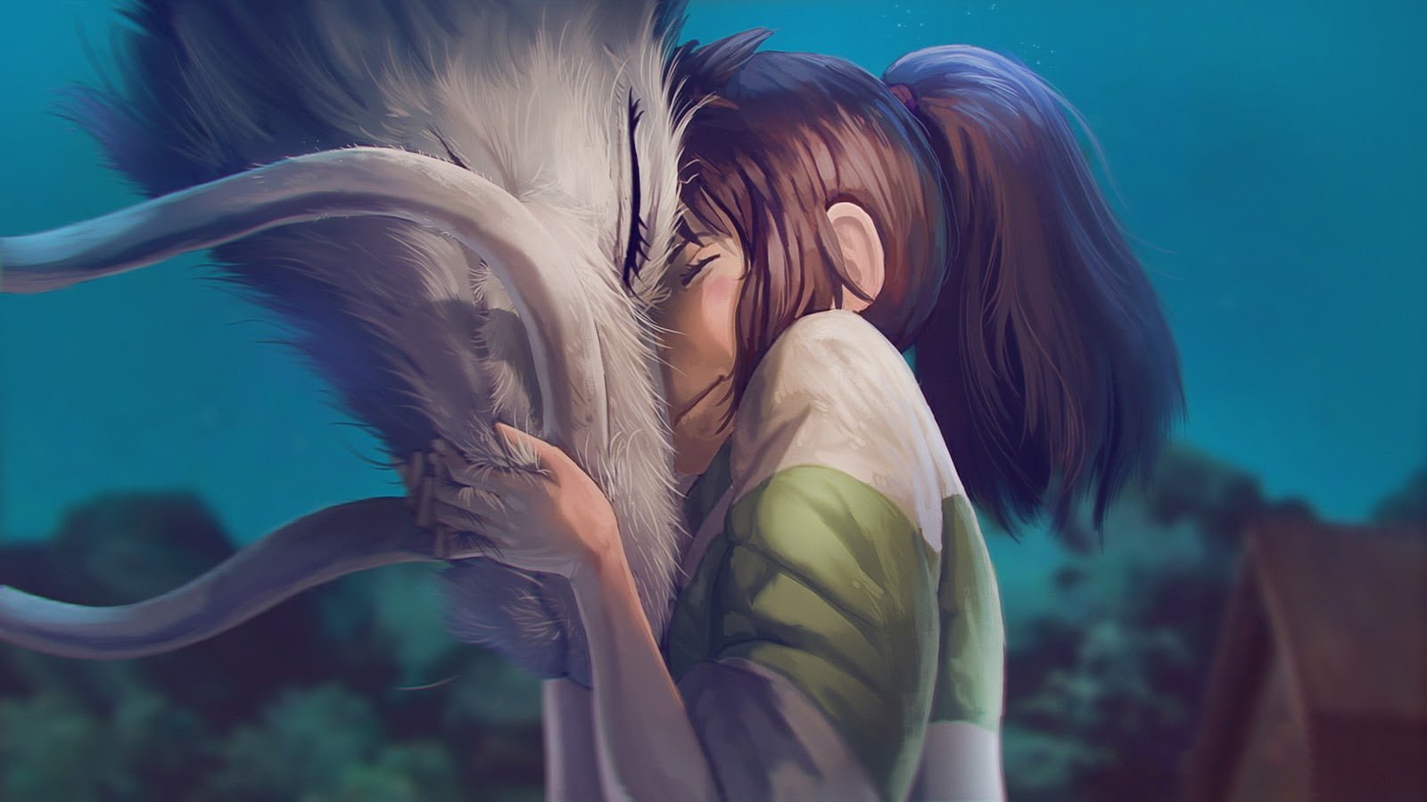 anime girls Spirited Away Studio Ghibli hair hairstyle 2k