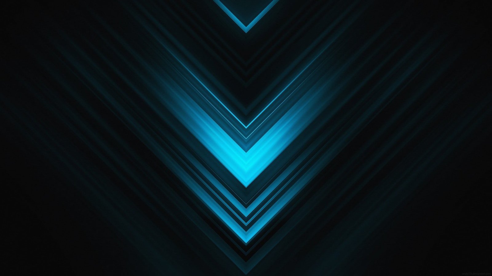 black and blue wallpaper digital art lines illuminated no people 2k