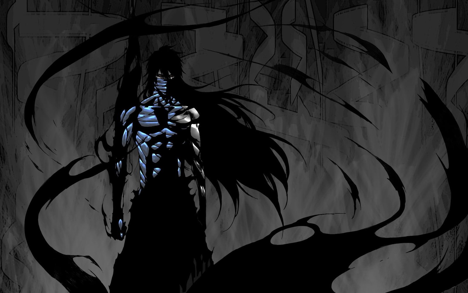 Bleach Ichigo digital wallpaper dark anime Kurosaki 2k