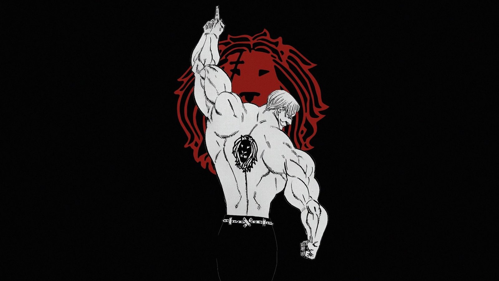 Escanor Sin of Pride Seven Deadly Anime The Sins 2k