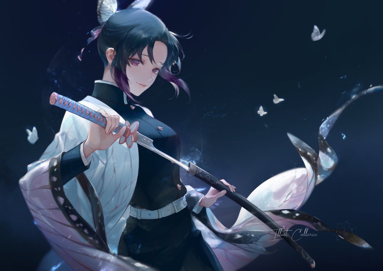 Anime Demon Slayer Kimetsu no Yaiba Shinobu Kochou 2k