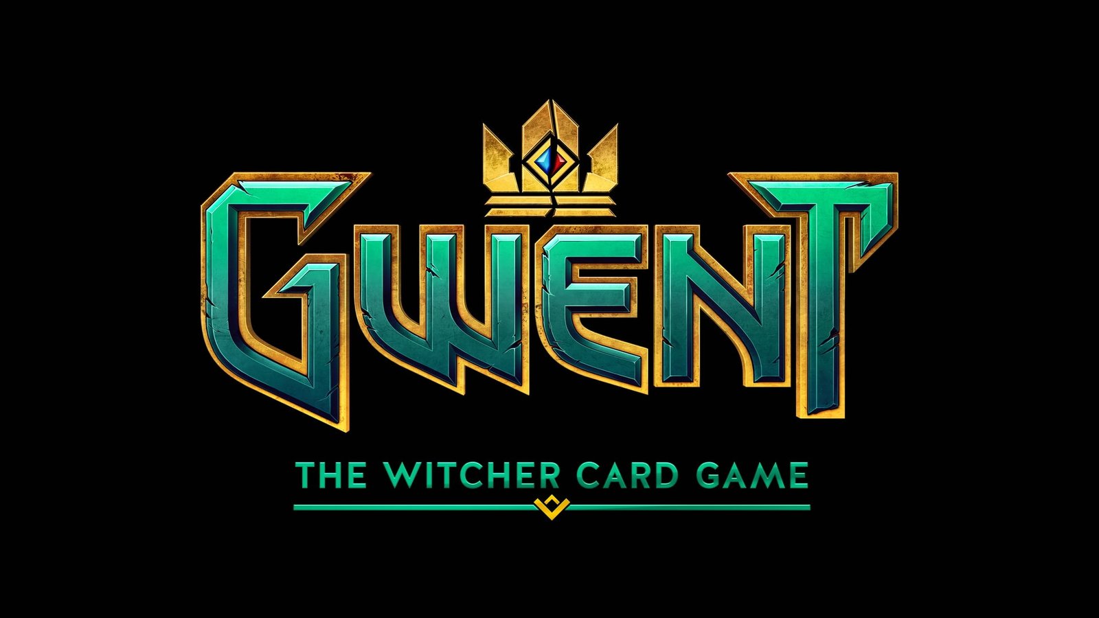 Gwent The Witcher 3 Wild Hunt crown text illuminated communication 2k