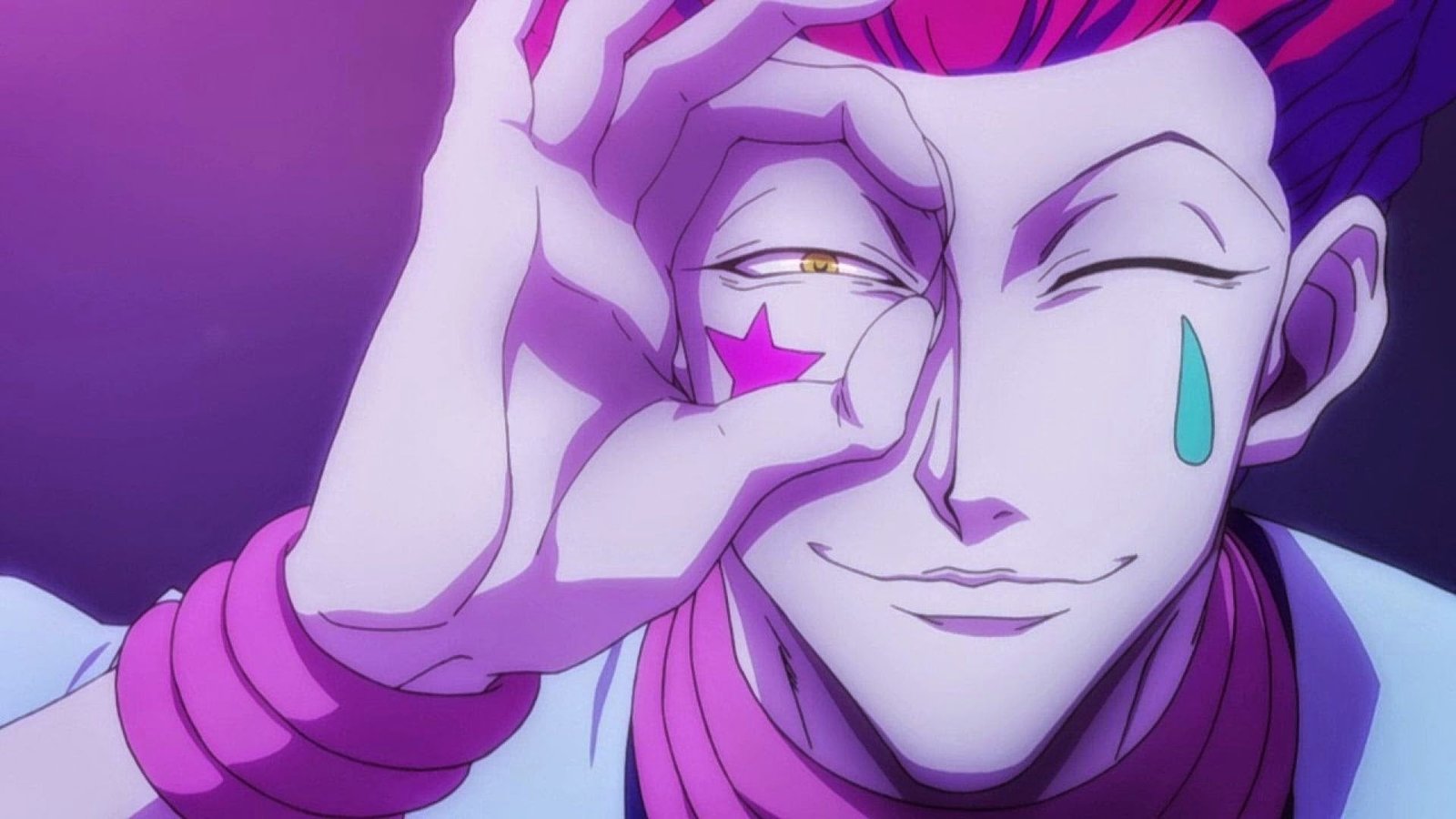 Hunter Hisuka Anime Hisoka pink color 2k