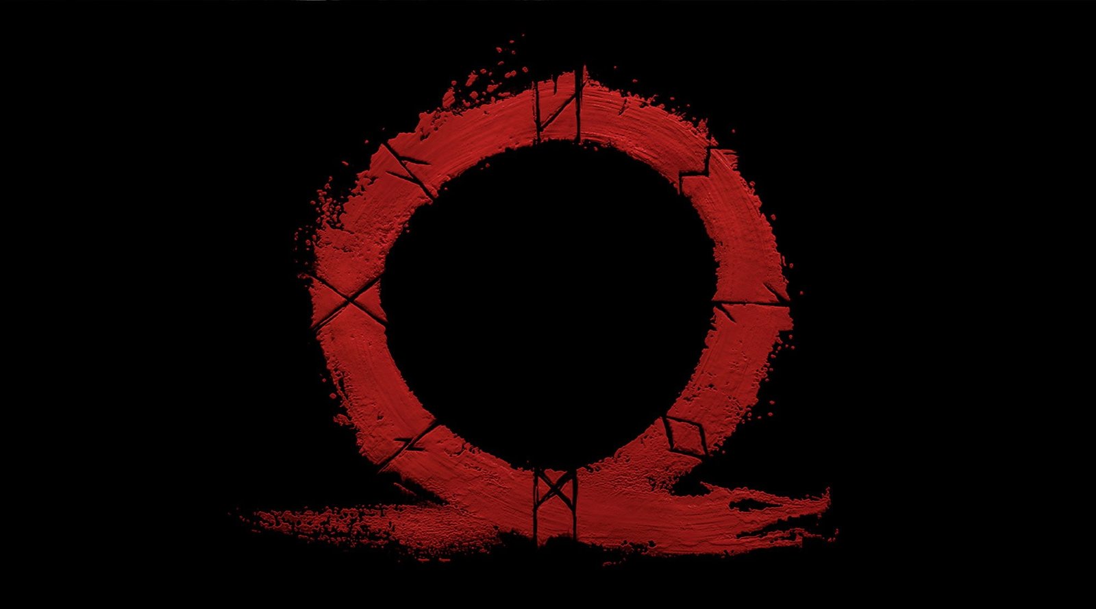 kratos god of war omega valhalla 4 red circle 2k