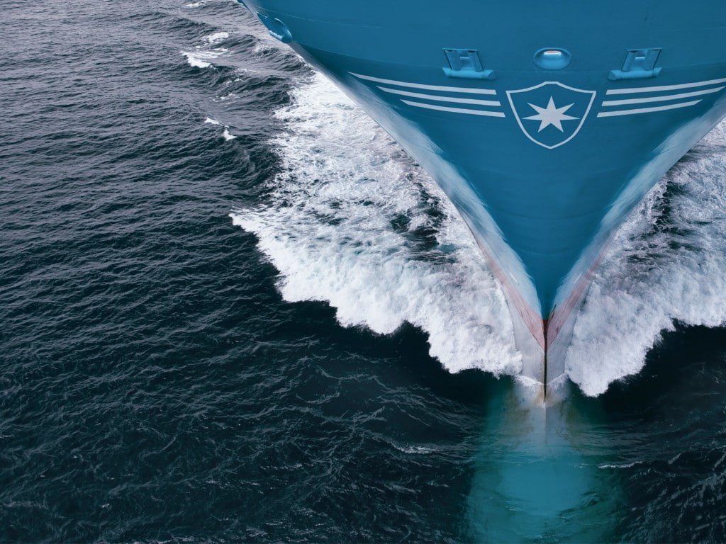 photography nature Maersk Line sea container ship
