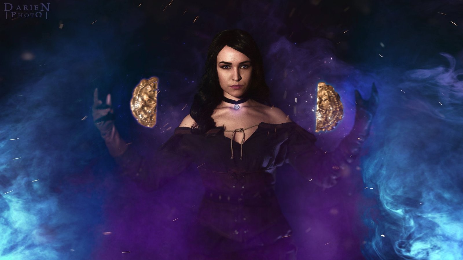 Women Cosplay The Witcher 3 Wild Hunt Yennefer of Vengerberg 2k