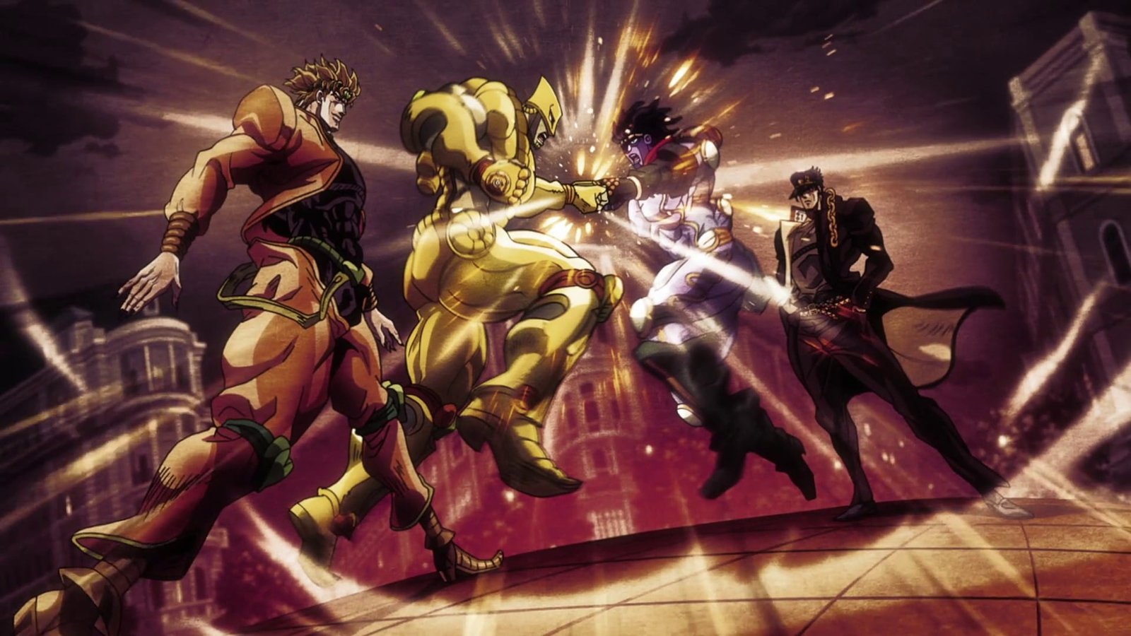 anime characters illustration JoJo's Bizarre Adventure Stardust Crusaders 2k