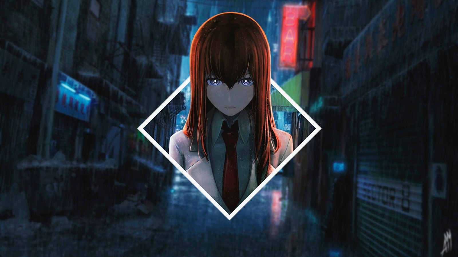 anime girls picture in Makise Kurisu Steins;Gate 2k