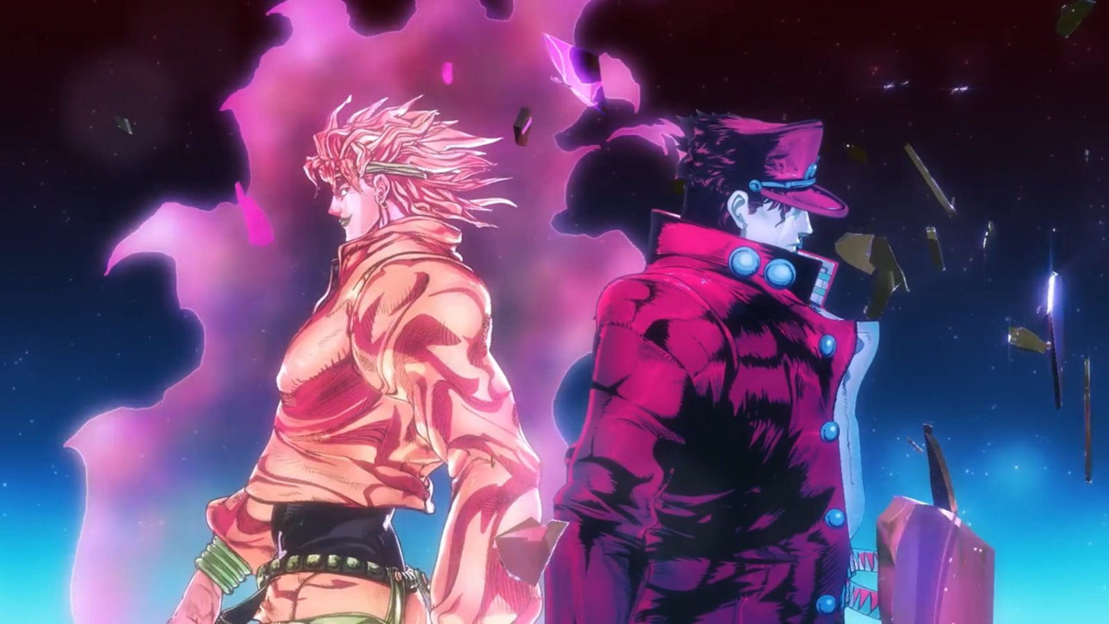 Anime Jojo's Bizarre Adventure Dio Brando Jotaro Kujo 2k