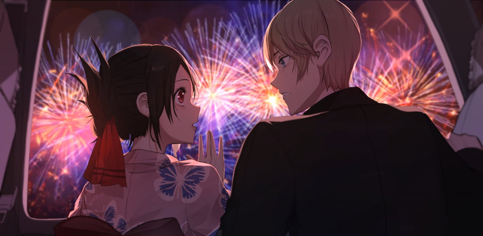Anime Kaguya sama Love is War Shinomiya Miyuki Shirogane 2k