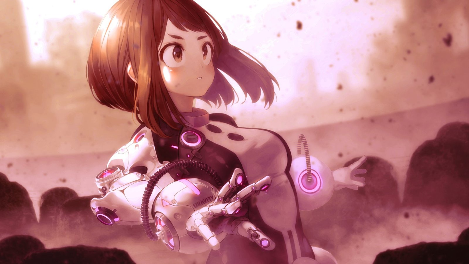 Anime My Hero Academia Ochaco Uraraka hair one person women 2k