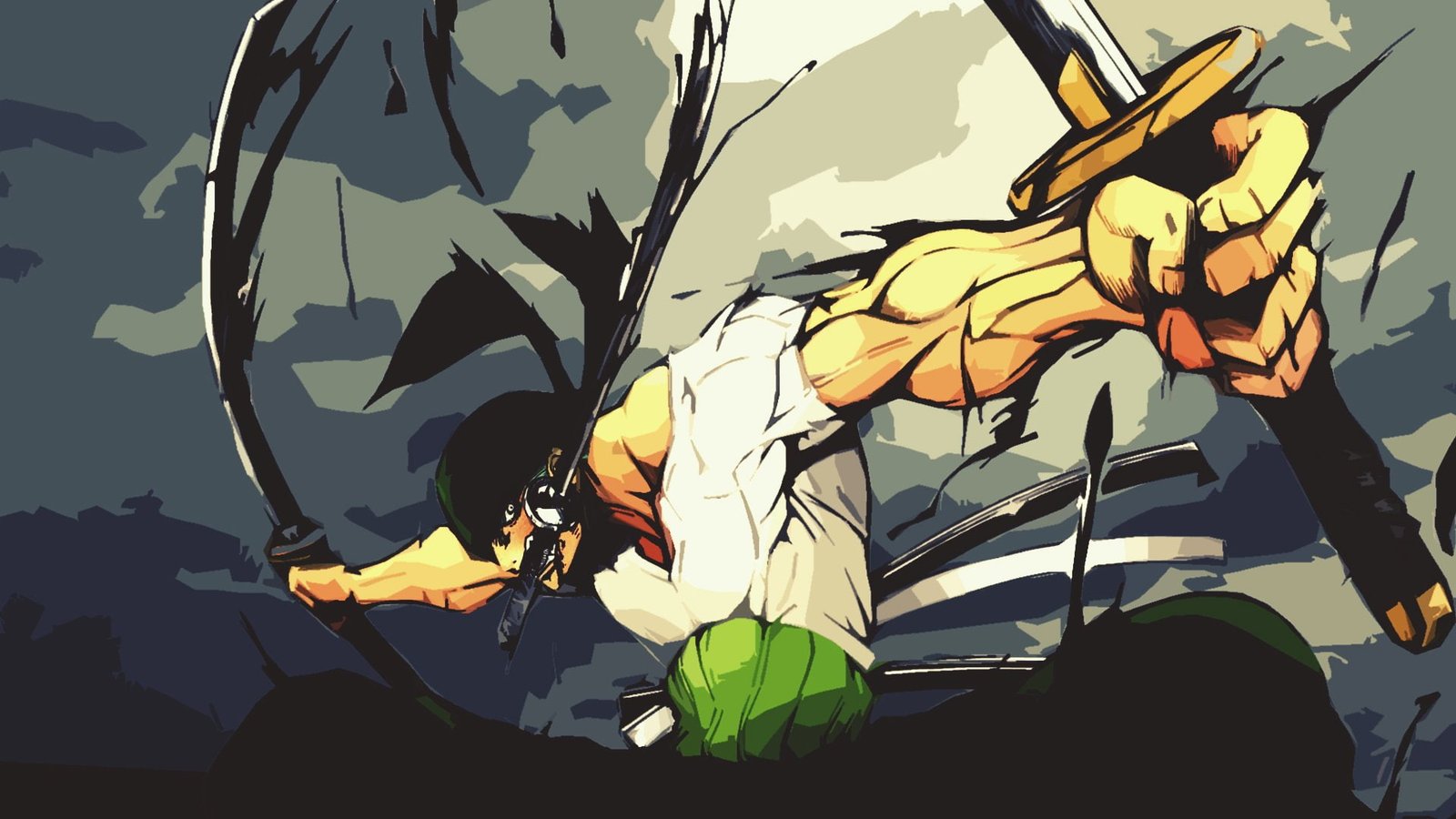 Anime One Piece Zoro Roronoa 2k