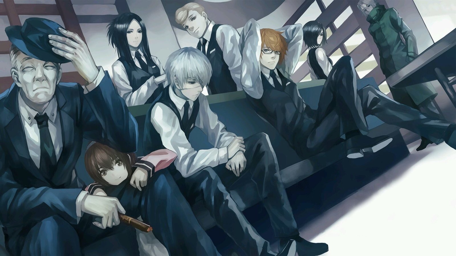 Anime Tokyo Ghoul re Enji Koma Hinami Fueguchi Kaya Irimi 2k
