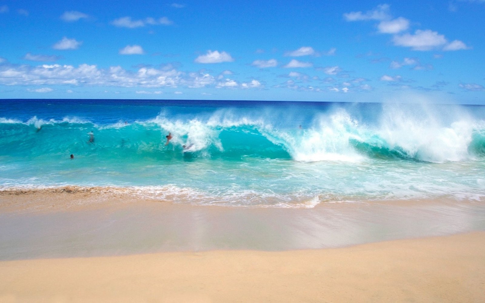 arena azul cielo mar naturaleza olas playa sea water 2k