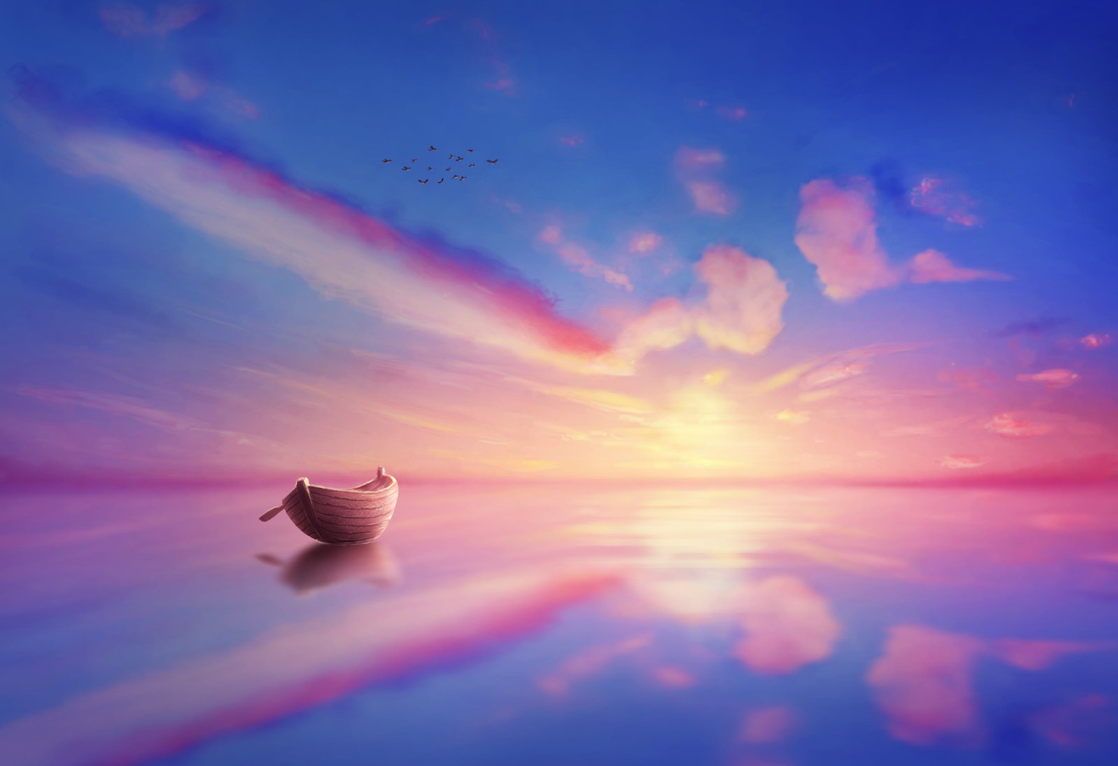 digital art artwork illustration Photoshop landscape nature 2k