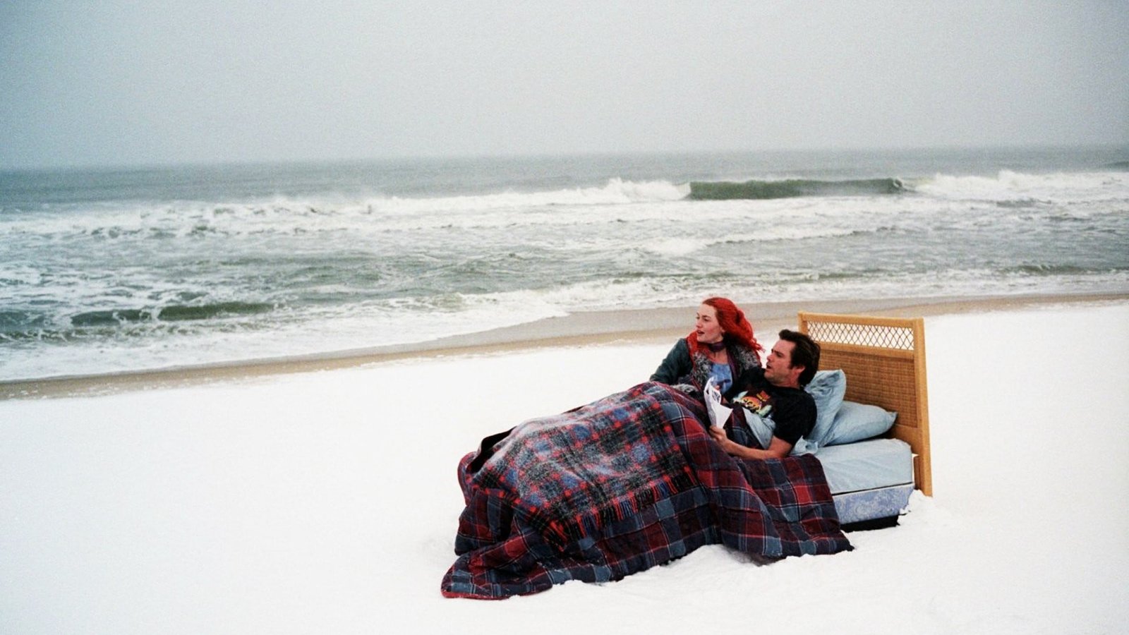 Eternal sunshine of the spotless mind Sea Sand Beach Jim carrey 2k