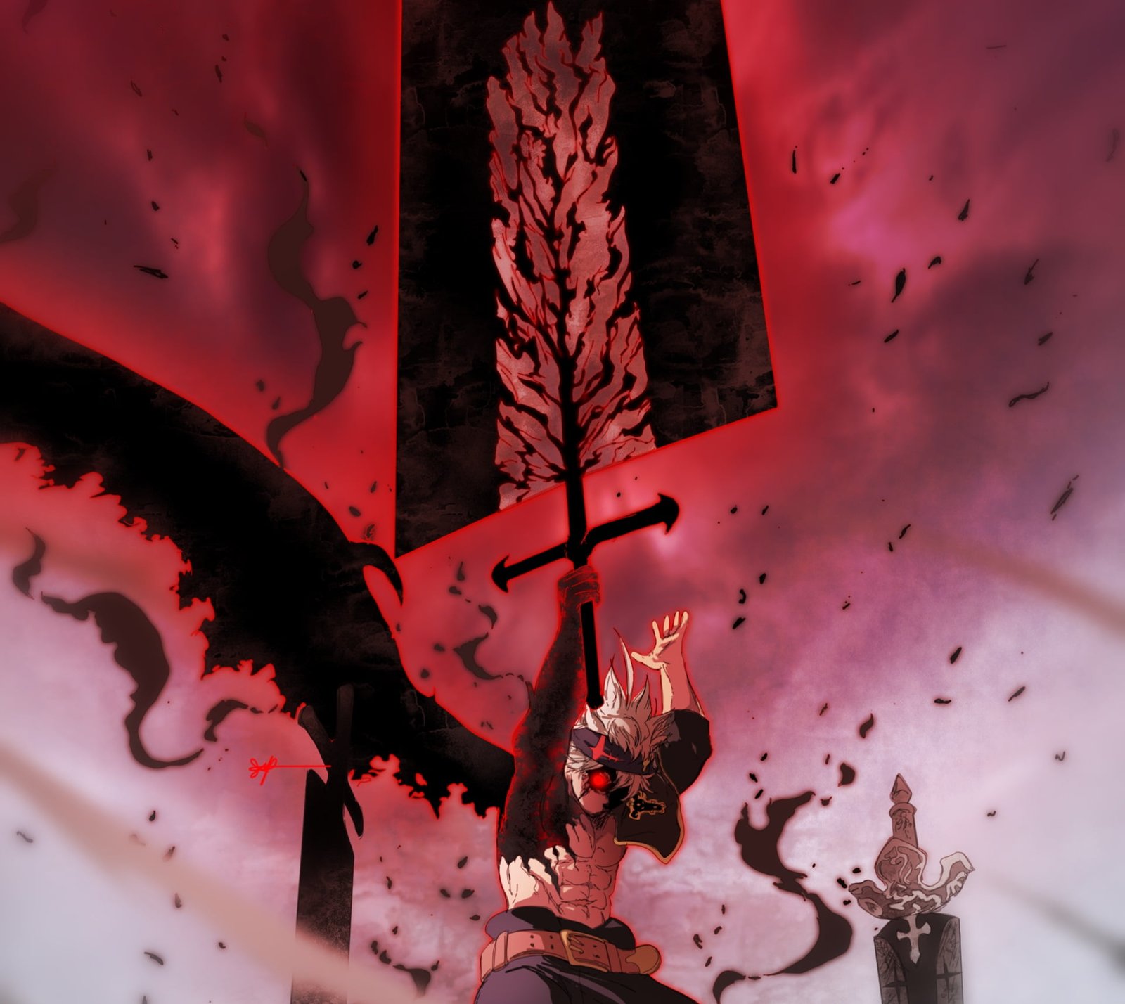 Anime Black Clover Asta 2k