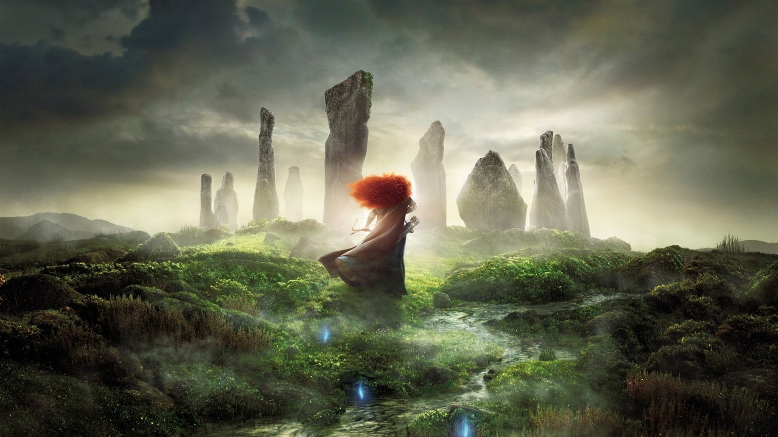 anime redhead Brave Disney animated movies Pixar Animation Studios 2k