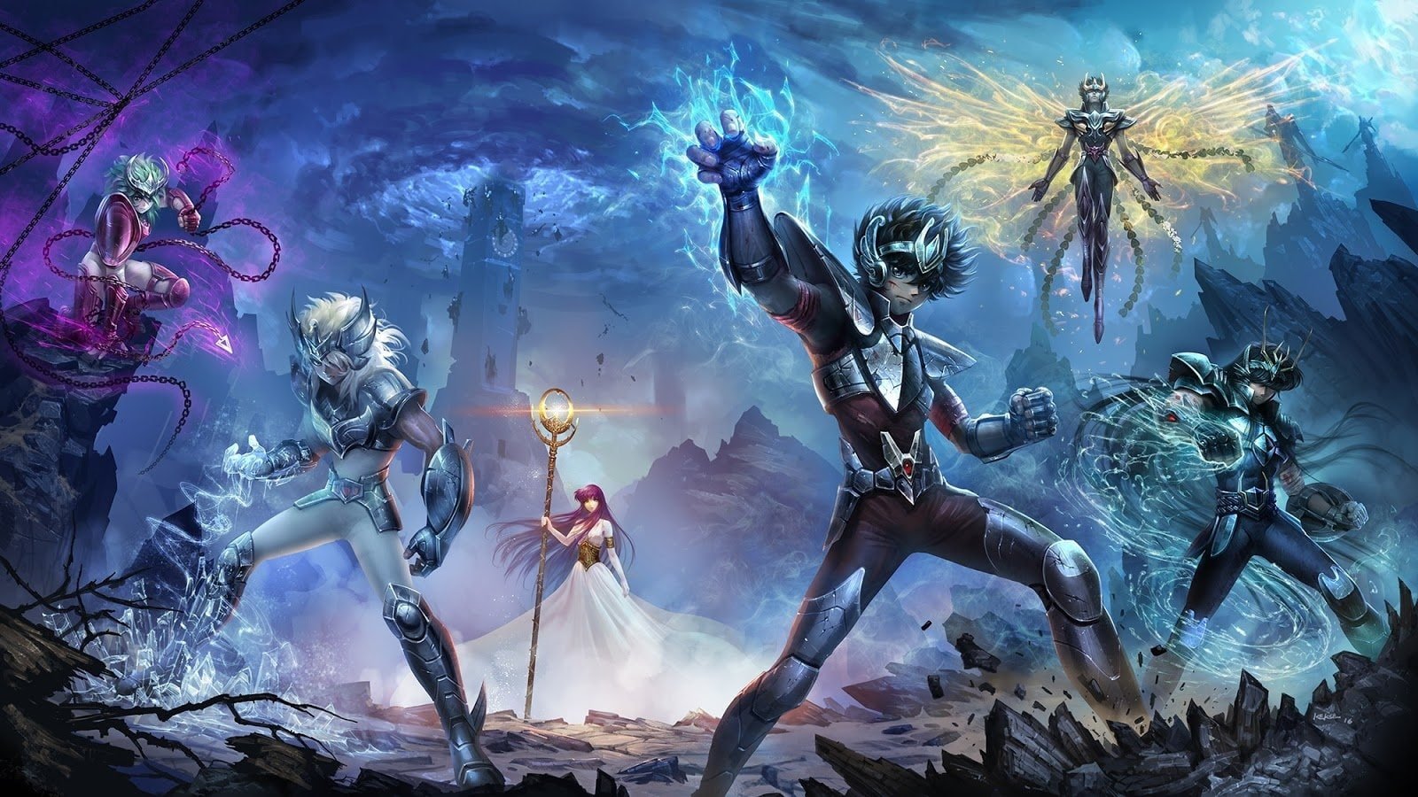 Anime Saint Seiya 2k