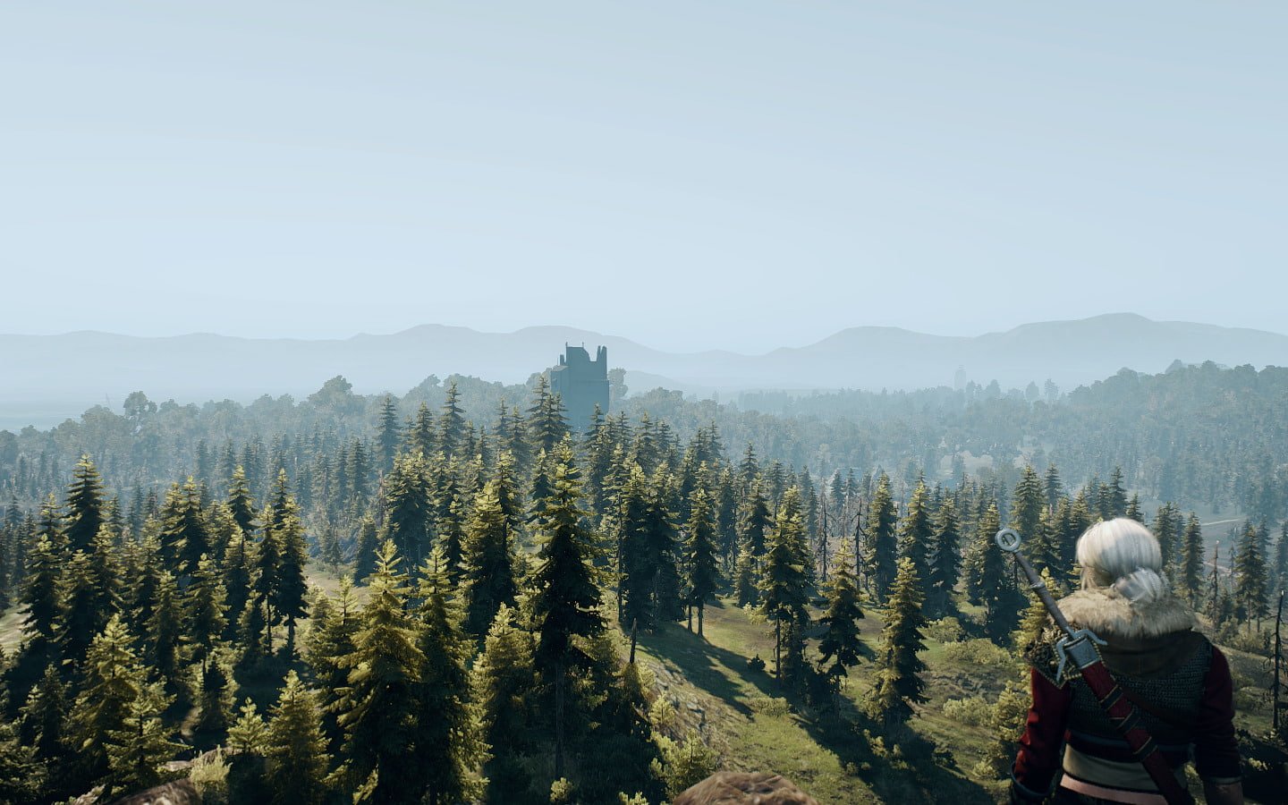 the witcher 3 wild hunt ciri geralt of rivia sodar tree plant
