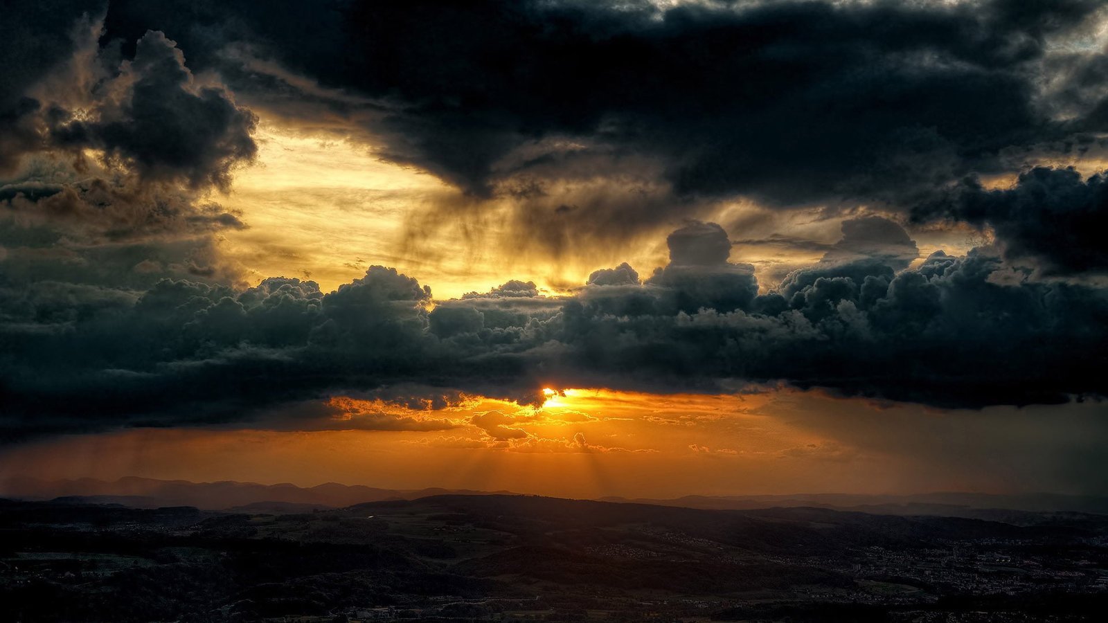sun nature star celestial body sunset sunrise sky silhouette 2k