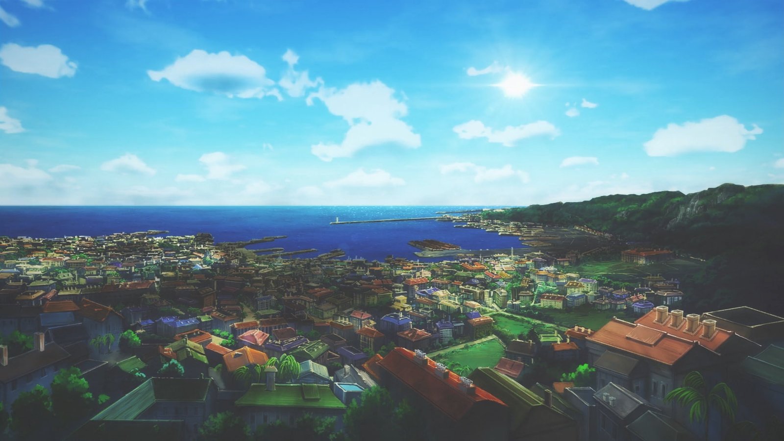 Violet Evergarden lake nature anime 2k
