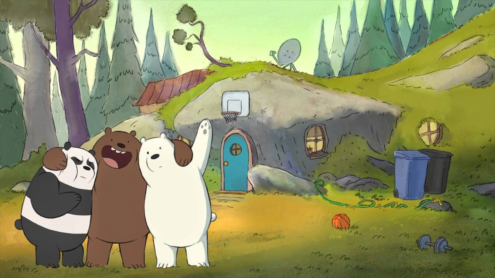 We Bare Bears cartoon representation creativity art and craft 2k