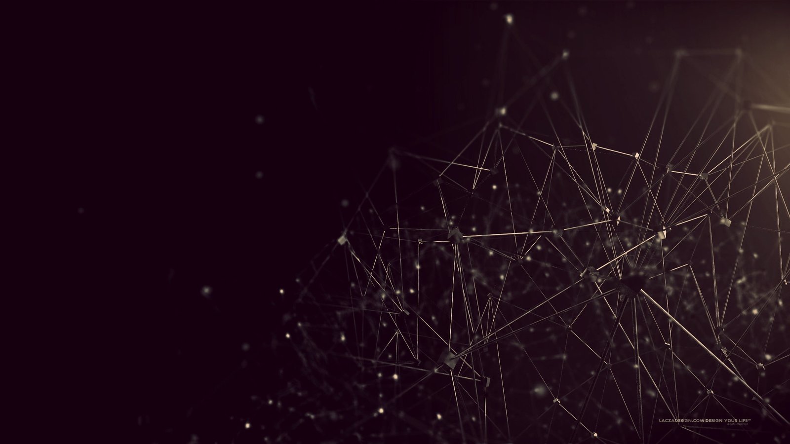 white constellation wallpaper lines geometry Lacza monochrome 2k