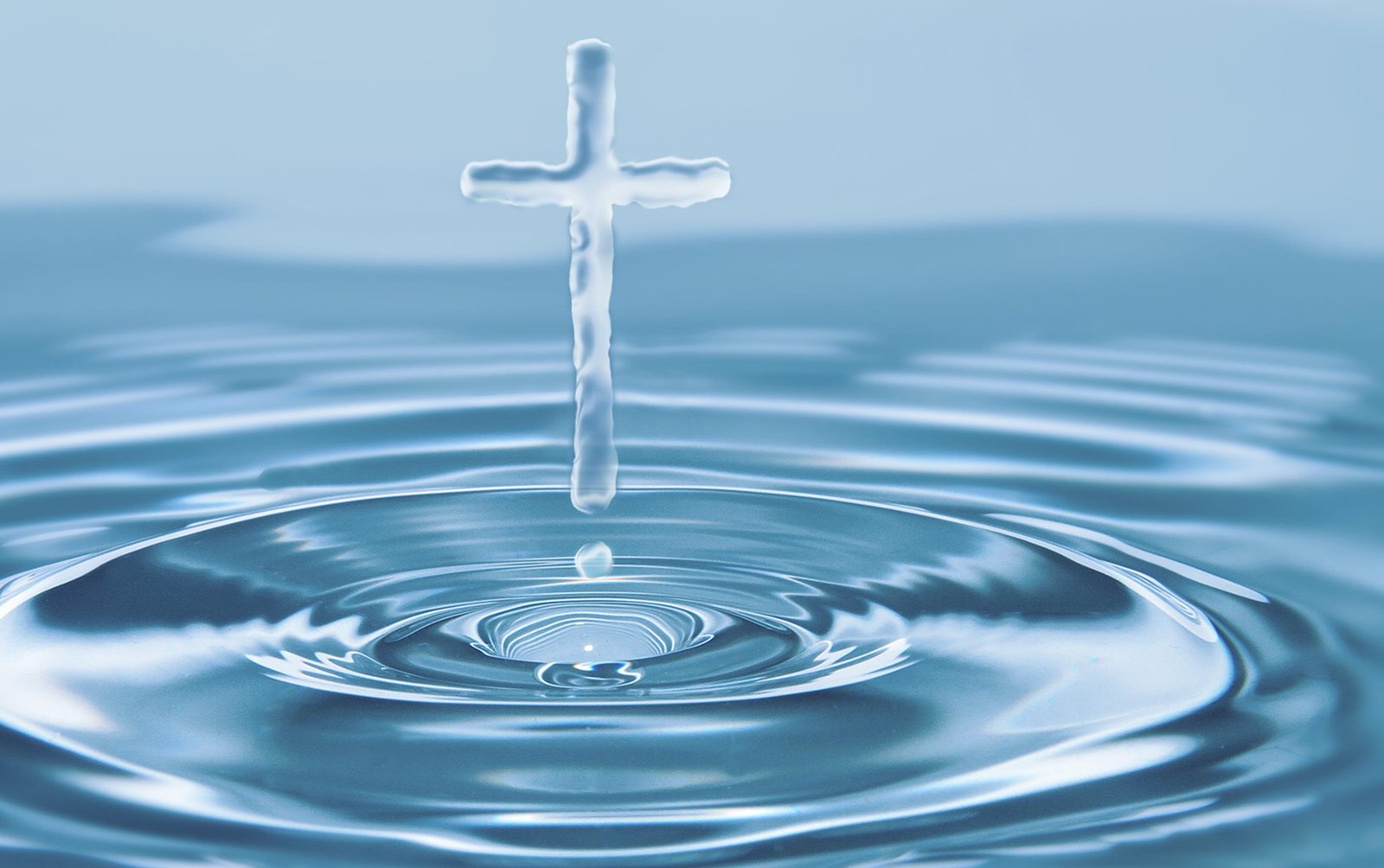 jesus christ god holy spirit bible gospel cross water 2k