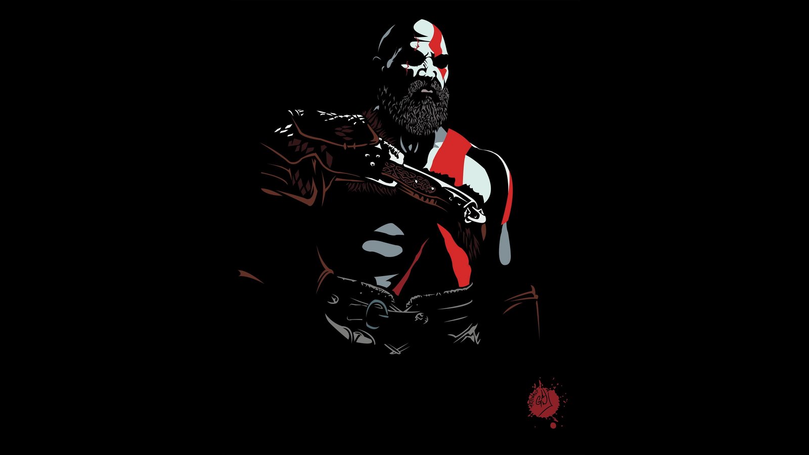 kratos god of war 4 games ps hd artwork 2k 4k 5k