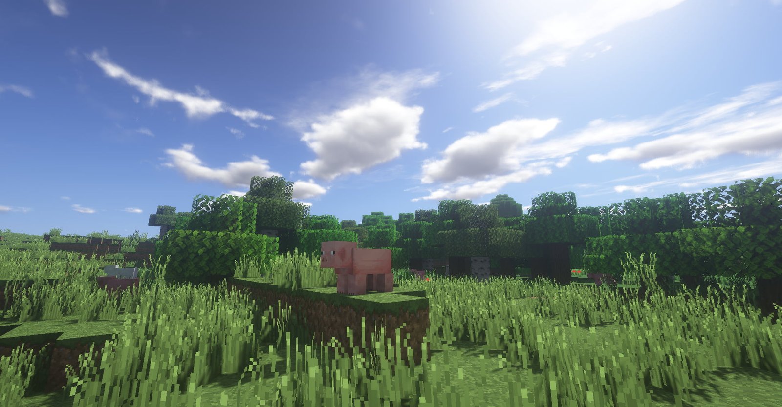 Minecraft natural scenery 2k