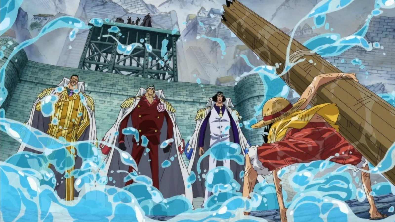 One Piece wallpaper anime Monkey D Luffy Portgas Ace cultures 2k