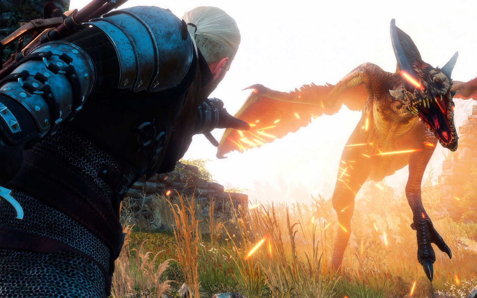 videogame digital wallpaper the witcher 3 wild hunt character 2k