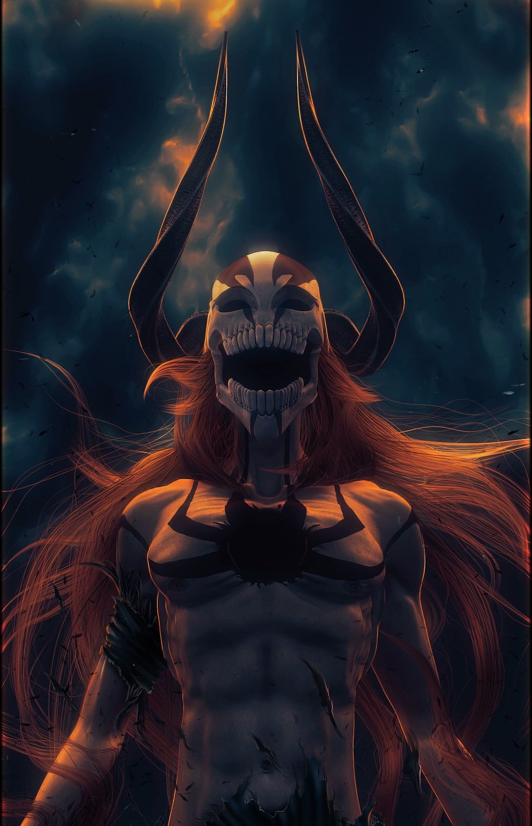 hollow bleach kurosaki ichigo Anime Bleach HD Art