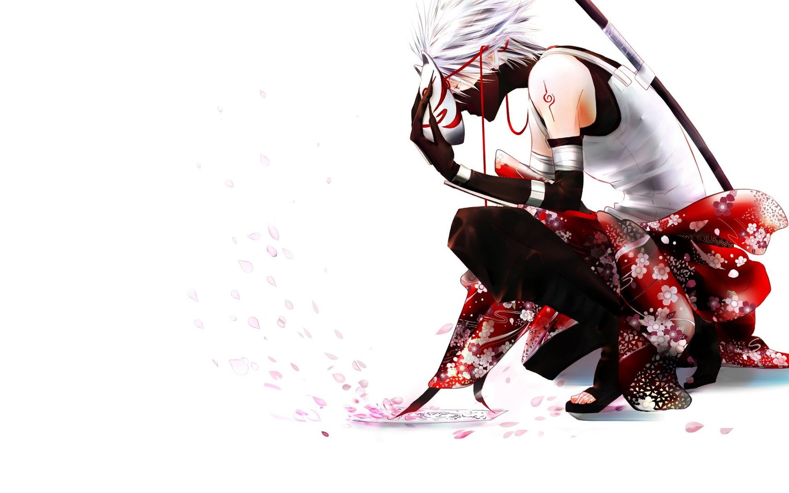 Kakashi wallpaper Naruto Shippuuden anime manga Hatake 2k